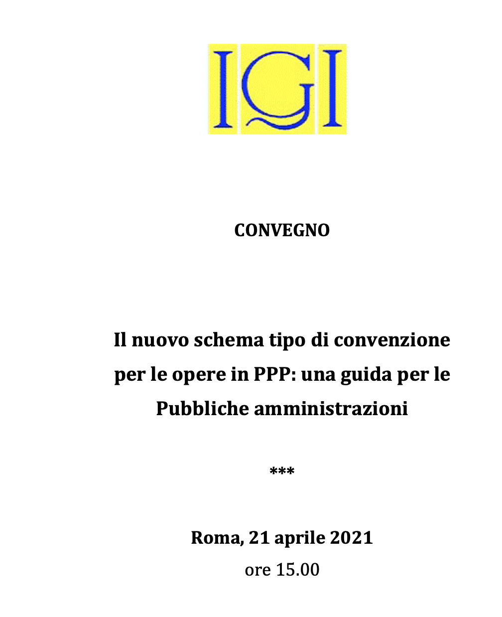 Il nuovo schema tipo di convenzione per le opere in PPP: una guida per le Pubbliche amministrazioni